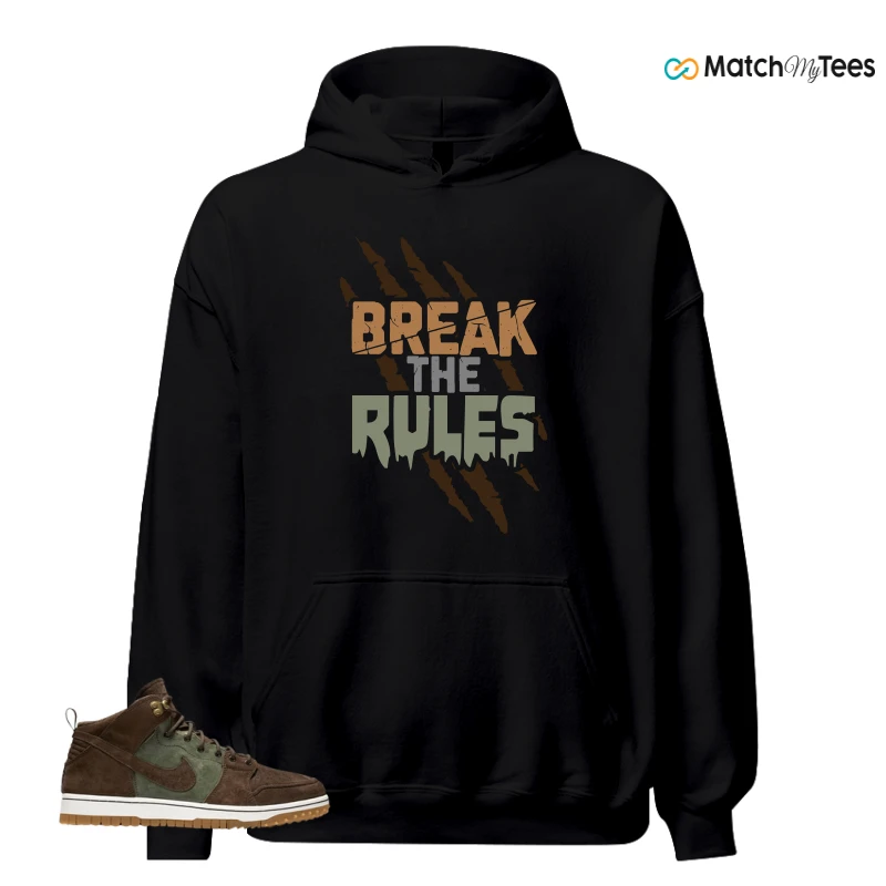 NIKE DUNK CMFT WB ARMY OLIVE SNEAKER Matching Tees hoodie