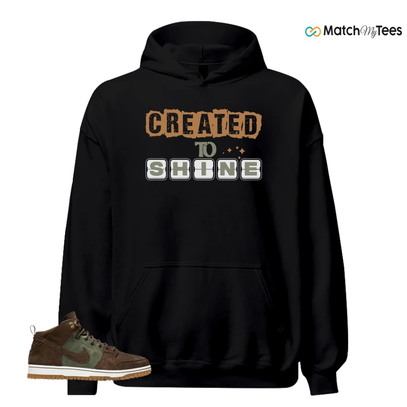 NIKE DUNK CMFT WB ARMY OLIVE SNEAKER Matching Tees hoodie