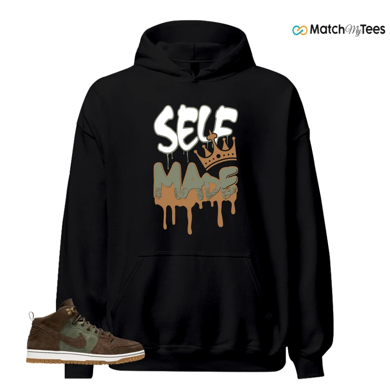 NIKE DUNK CMFT WB ARMY OLIVE SNEAKER Matching Tees hoodie