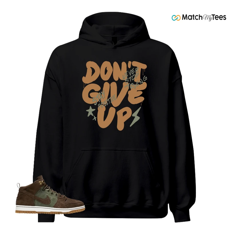 NIKE DUNK CMFT WB ARMY OLIVE SNEAKER Matching Tees hoodie