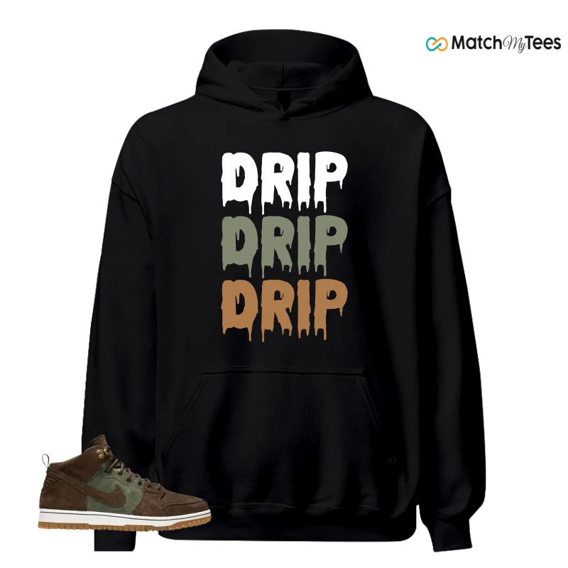 NIKE DUNK CMFT WB ARMY OLIVE SNEAKER Matching Tees hoodie