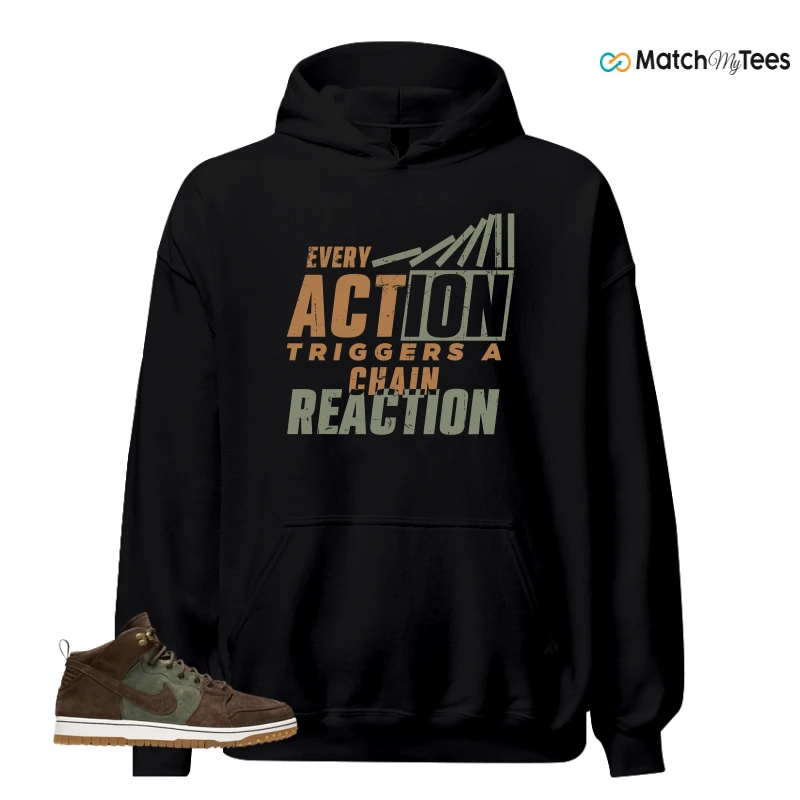 NIKE DUNK CMFT WB ARMY OLIVE SNEAKER Matching Tees hoodie