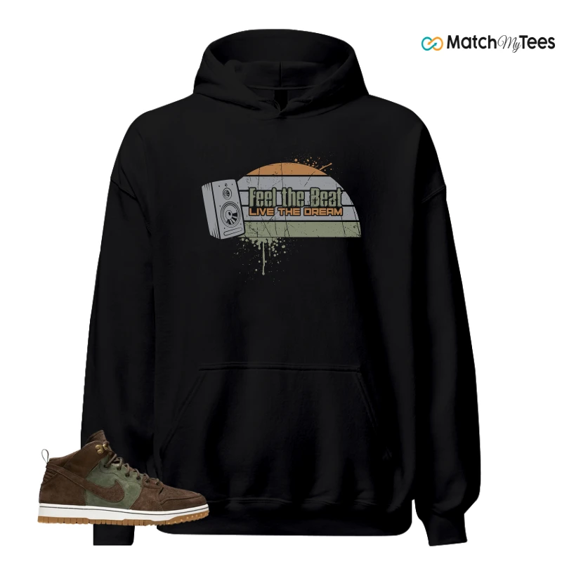 NIKE DUNK CMFT WB ARMY OLIVE SNEAKER Matching Tees hoodie