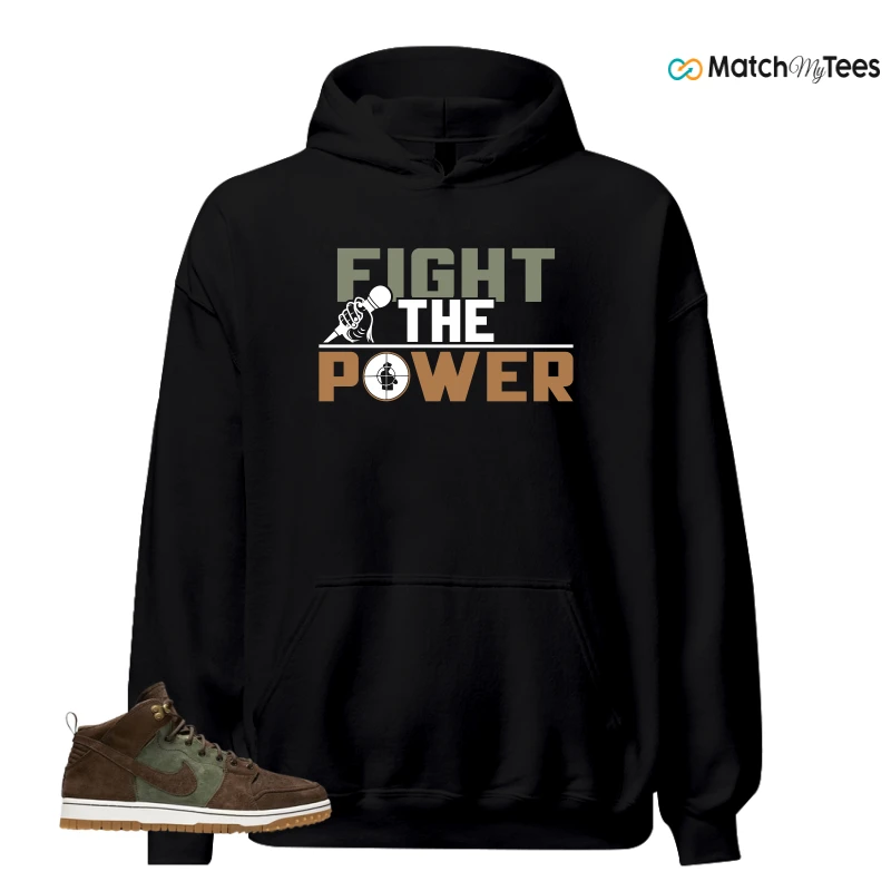 NIKE DUNK CMFT WB ARMY OLIVE SNEAKER Matching Tees hoodie