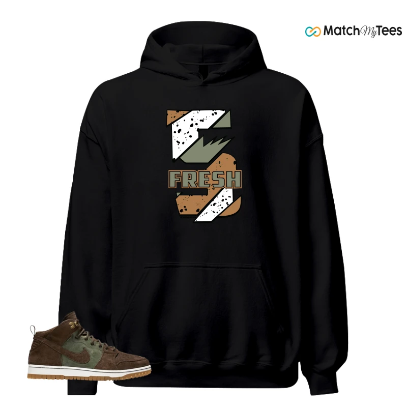 NIKE DUNK CMFT WB ARMY OLIVE SNEAKER Matching Tees hoodie