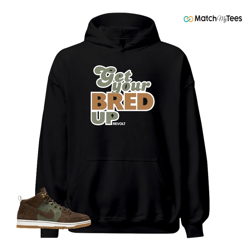 NIKE DUNK CMFT WB ARMY OLIVE SNEAKER Matching Tees hoodie