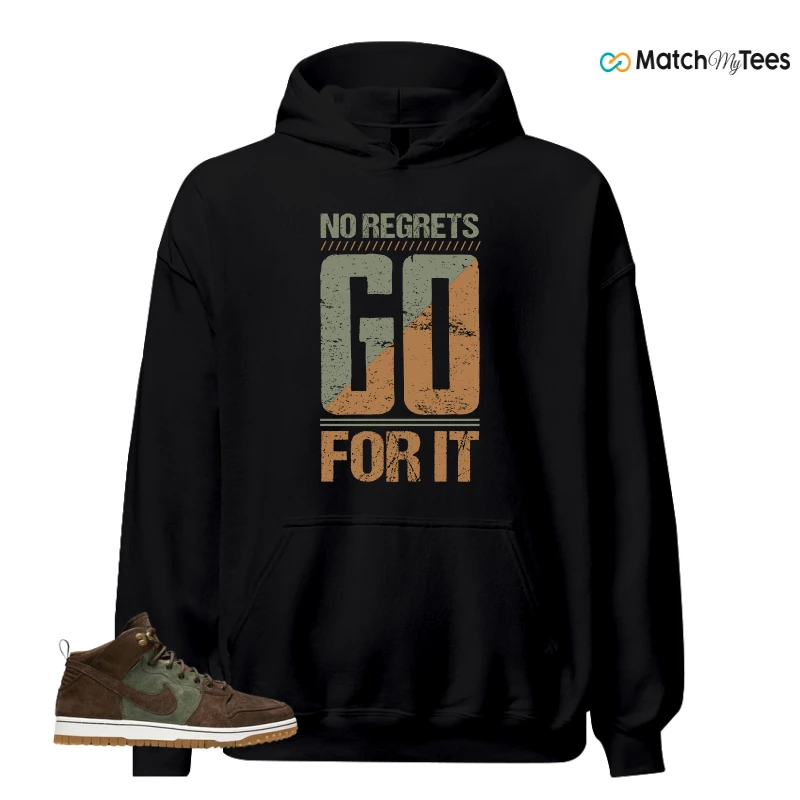 NIKE DUNK CMFT WB ARMY OLIVE SNEAKER Matching Tees hoodie