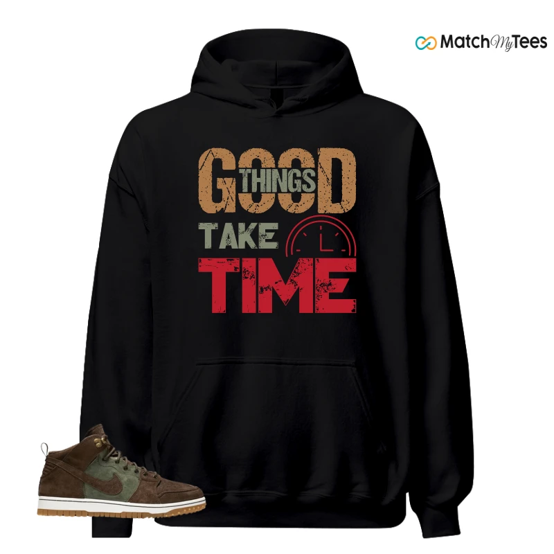 NIKE DUNK CMFT WB ARMY OLIVE SNEAKER Matching Tees hoodie