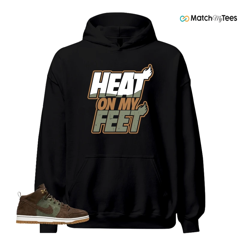 NIKE DUNK CMFT WB ARMY OLIVE SNEAKER Matching Tees hoodie