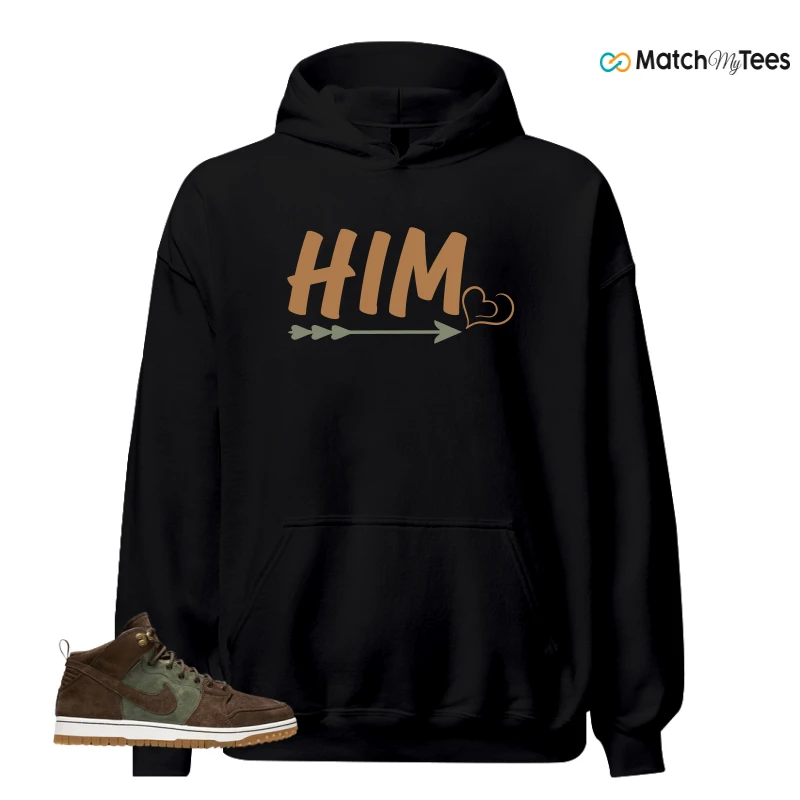 NIKE DUNK CMFT WB ARMY OLIVE SNEAKER Matching Tees hoodie