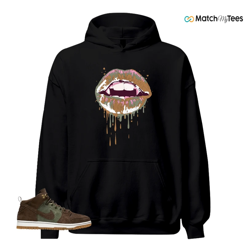 NIKE DUNK CMFT WB ARMY OLIVE SNEAKER Matching Tees hoodie