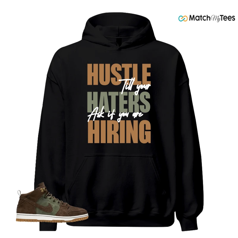 NIKE DUNK CMFT WB ARMY OLIVE SNEAKER Matching Tees hoodie
