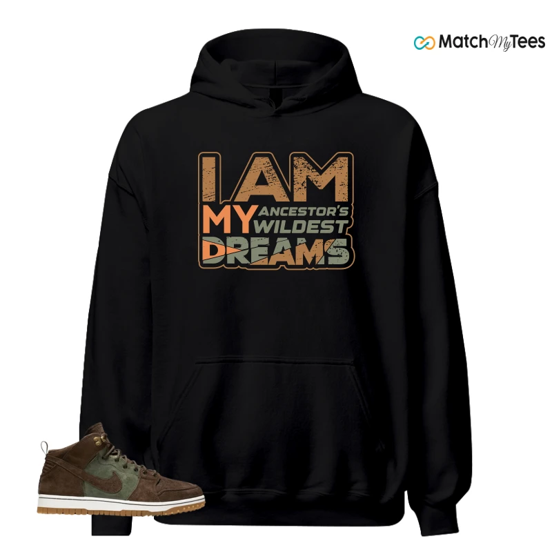 NIKE DUNK CMFT WB ARMY OLIVE SNEAKER Matching Tees hoodie