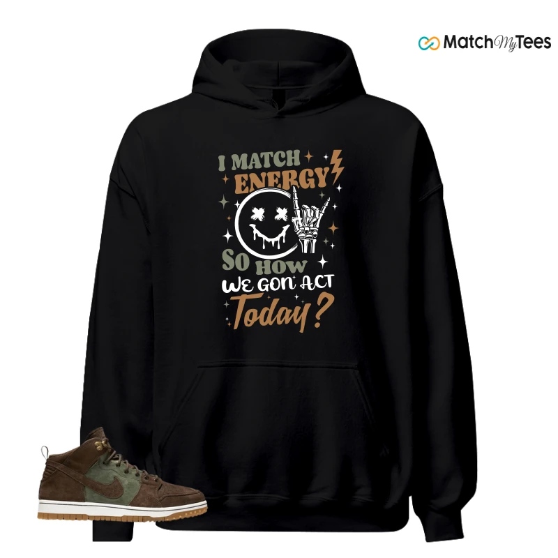 NIKE DUNK CMFT WB ARMY OLIVE SNEAKER Matching Tees hoodie