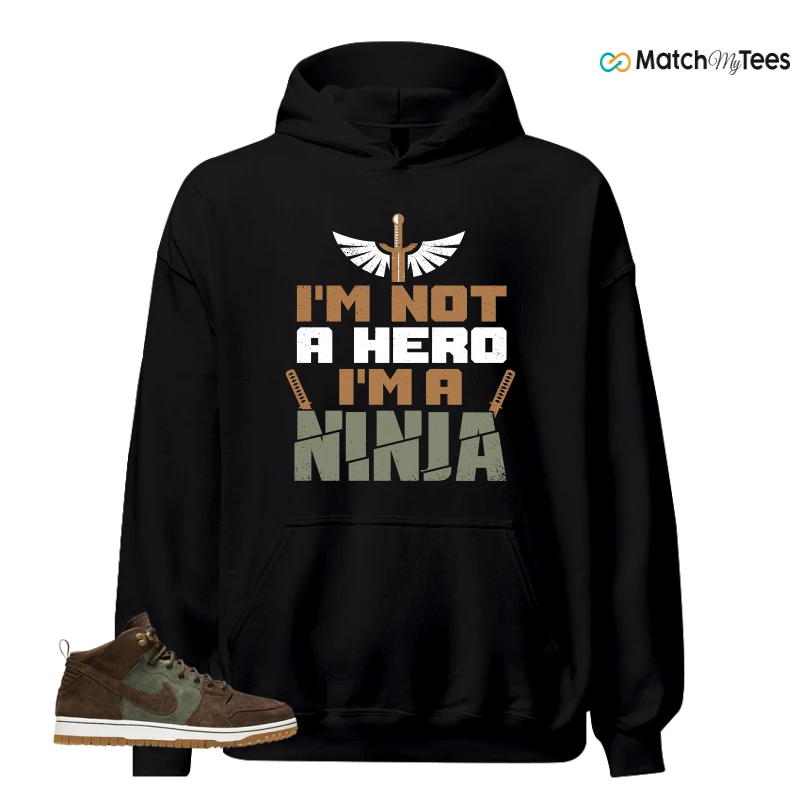 NIKE DUNK CMFT WB ARMY OLIVE SNEAKER Matching Tees hoodie