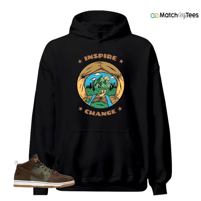 NIKE DUNK CMFT WB ARMY OLIVE SNEAKER Matching Tees hoodie