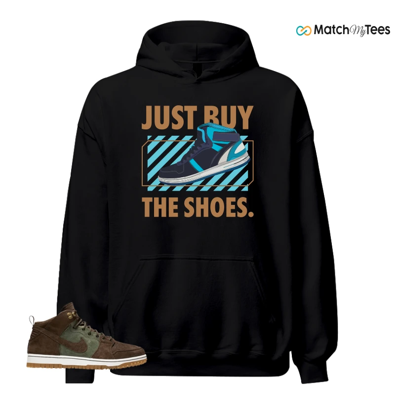 NIKE DUNK CMFT WB ARMY OLIVE SNEAKER Matching Tees hoodie