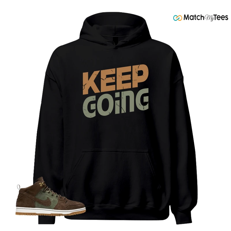 NIKE DUNK CMFT WB ARMY OLIVE SNEAKER Matching Tees hoodie