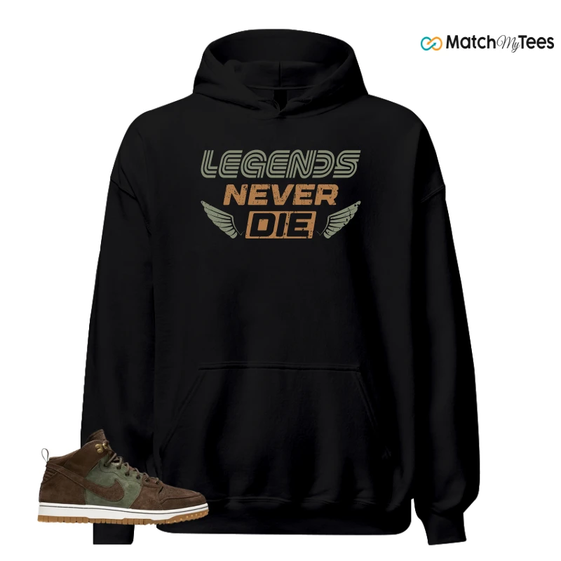 NIKE DUNK CMFT WB ARMY OLIVE SNEAKER Matching Tees hoodie