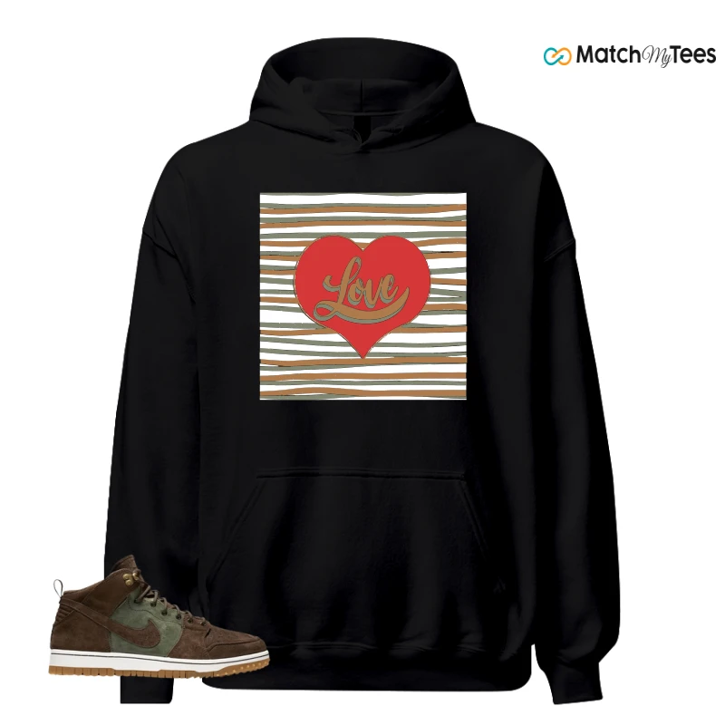 NIKE DUNK CMFT WB ARMY OLIVE SNEAKER Matching Tees hoodie