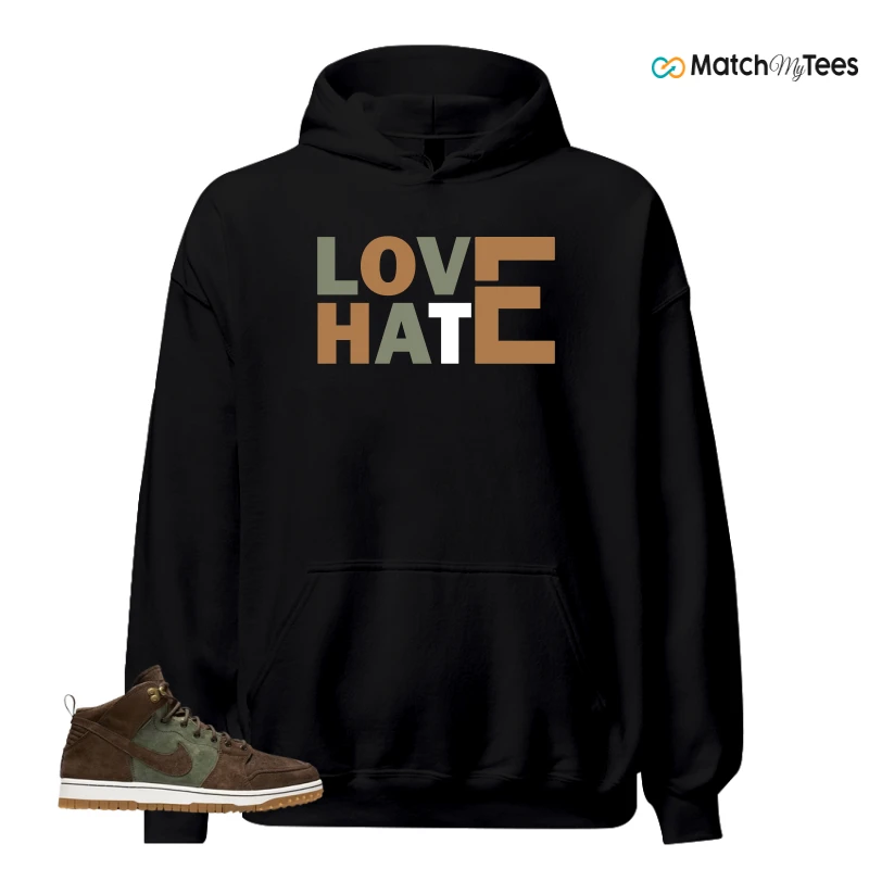 NIKE DUNK CMFT WB ARMY OLIVE SNEAKER Matching Tees hoodie