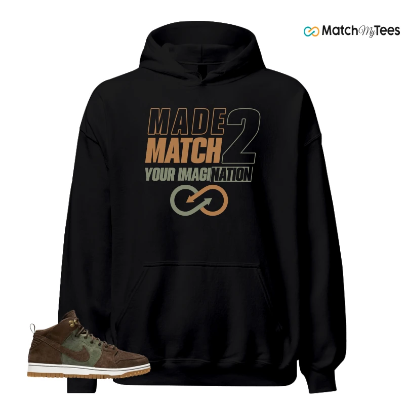 NIKE DUNK CMFT WB ARMY OLIVE SNEAKER Matching Tees hoodie