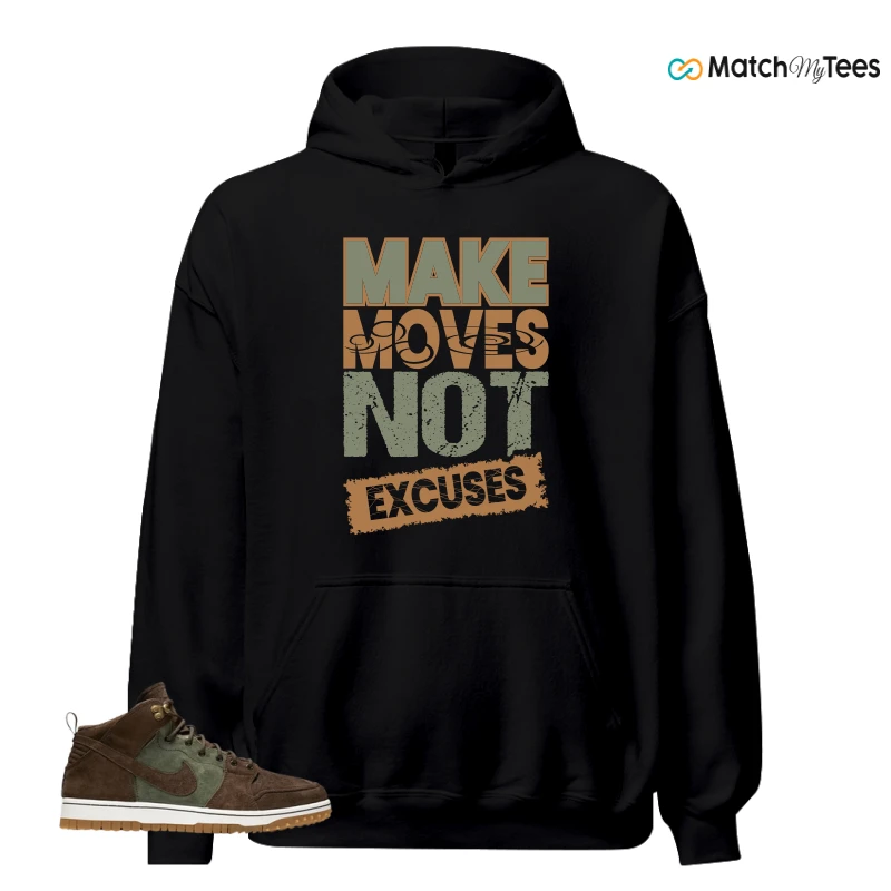 NIKE DUNK CMFT WB ARMY OLIVE SNEAKER Matching Tees hoodie