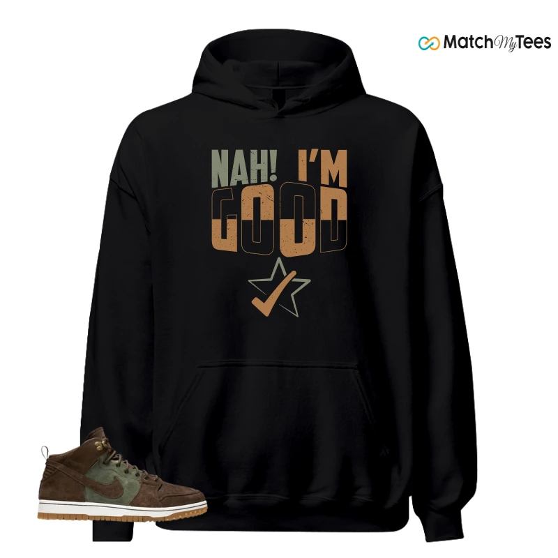 NIKE DUNK CMFT WB ARMY OLIVE SNEAKER Matching Tees hoodie
