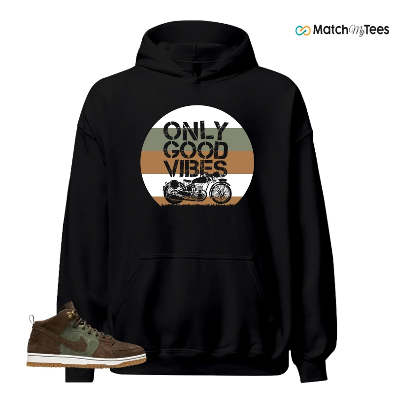 NIKE DUNK CMFT WB ARMY OLIVE SNEAKER Matching Tees hoodie