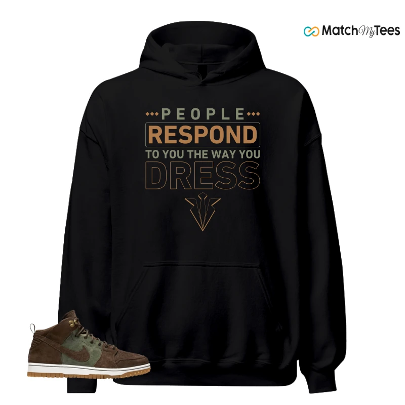 NIKE DUNK CMFT WB ARMY OLIVE SNEAKER Matching Tees hoodie