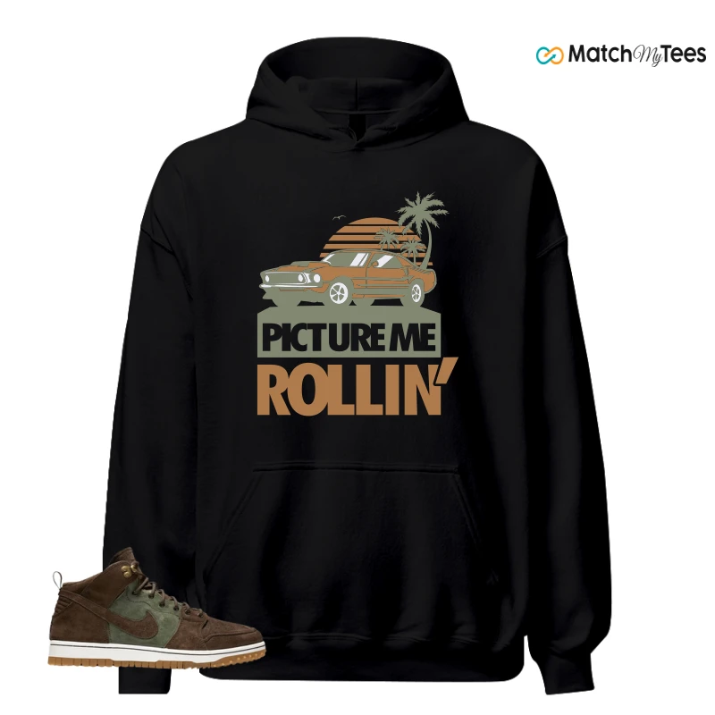 NIKE DUNK CMFT WB ARMY OLIVE SNEAKER Matching Tees hoodie