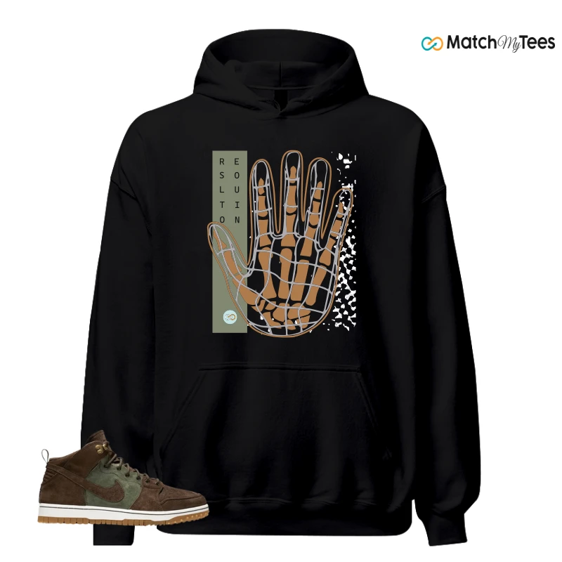 NIKE DUNK CMFT WB ARMY OLIVE SNEAKER Matching Tees hoodie