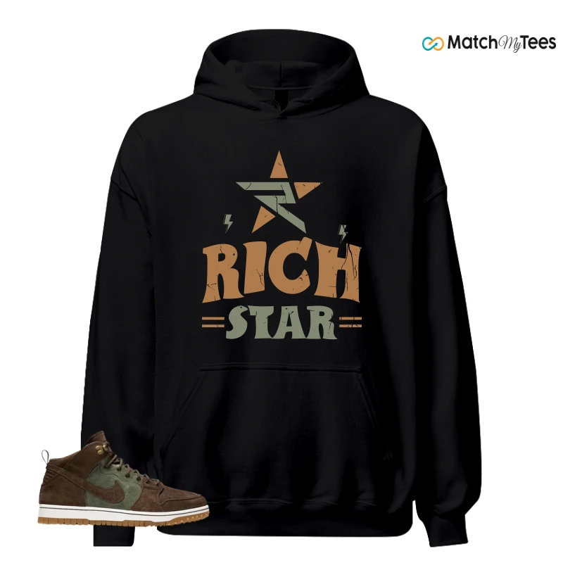 NIKE DUNK CMFT WB ARMY OLIVE SNEAKER Matching Tees hoodie