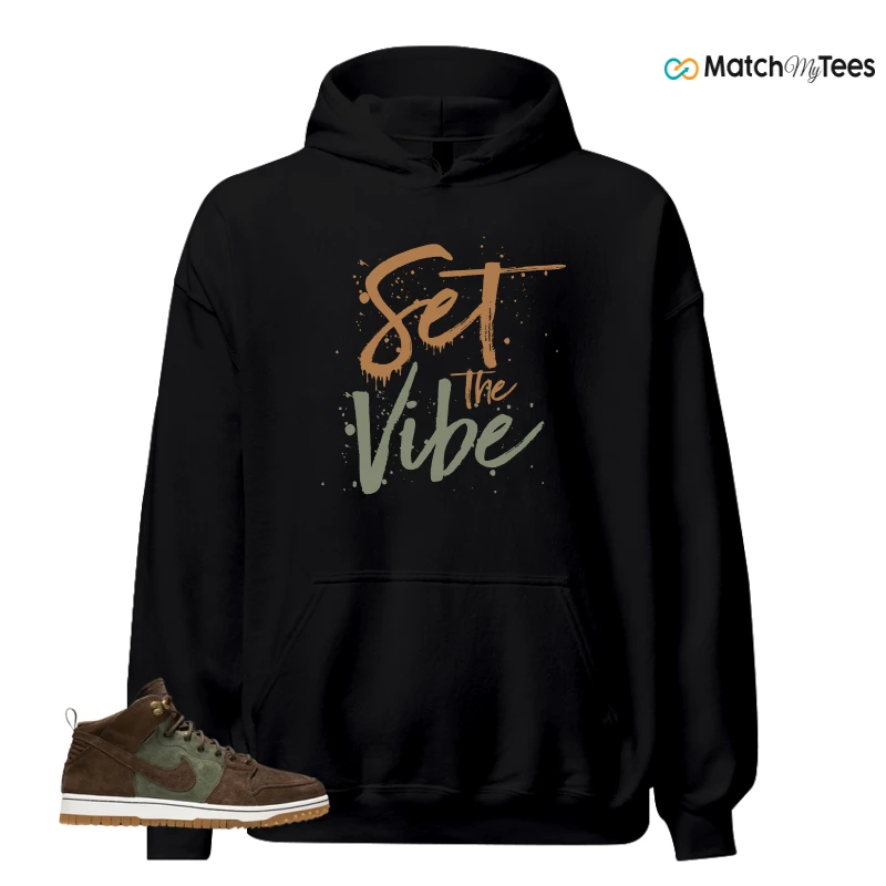 NIKE DUNK CMFT WB ARMY OLIVE SNEAKER Matching Tees hoodie