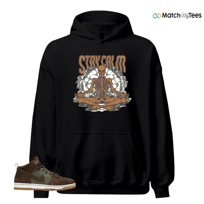 NIKE DUNK CMFT WB ARMY OLIVE SNEAKER Matching Tees hoodie