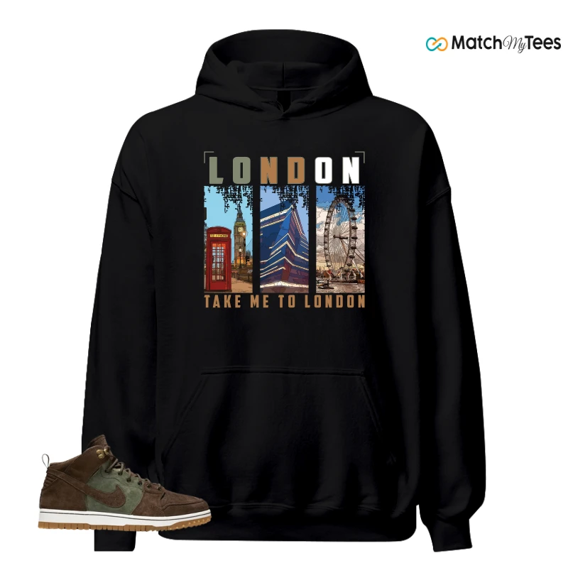NIKE DUNK CMFT WB ARMY OLIVE SNEAKER Matching Tees hoodie