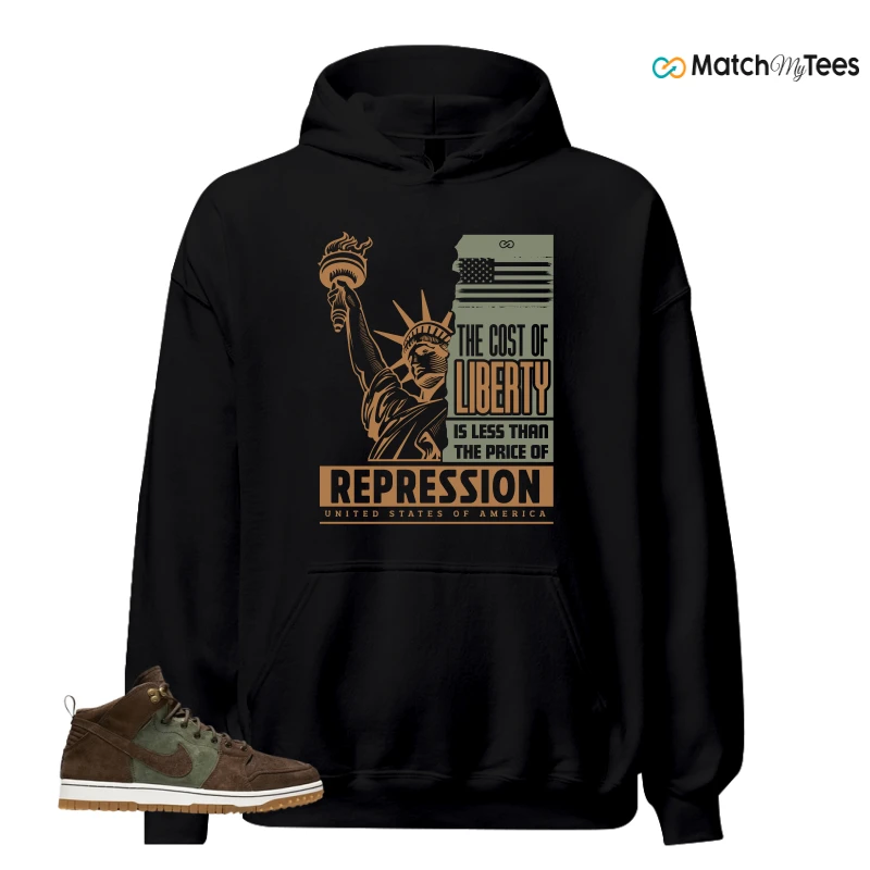 NIKE DUNK CMFT WB ARMY OLIVE SNEAKER Matching Tees hoodie