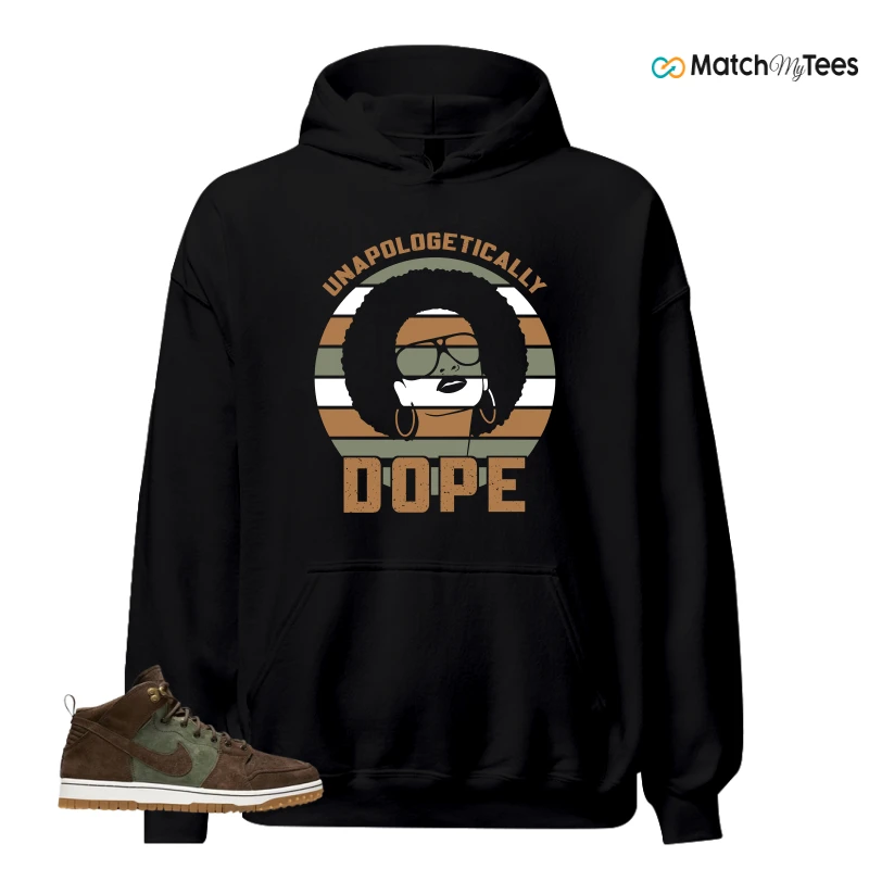 NIKE DUNK CMFT WB ARMY OLIVE SNEAKER Matching Tees hoodie