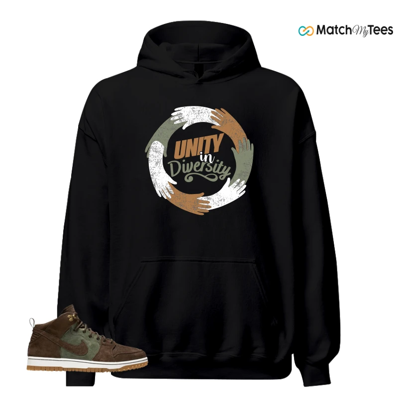NIKE DUNK CMFT WB ARMY OLIVE SNEAKER Matching Tees hoodie