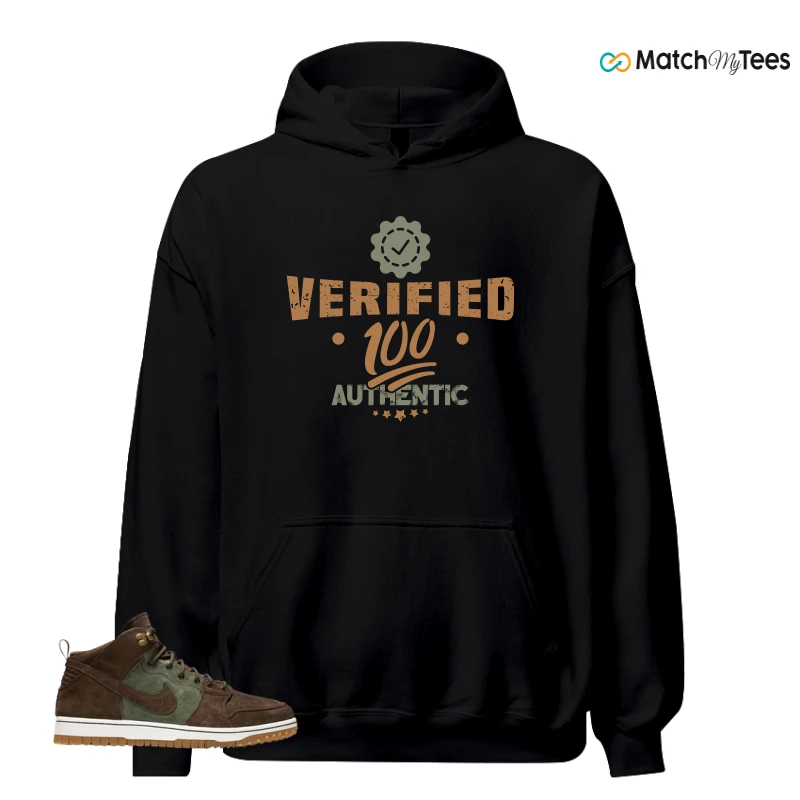 NIKE DUNK CMFT WB ARMY OLIVE SNEAKER Matching Tees hoodie