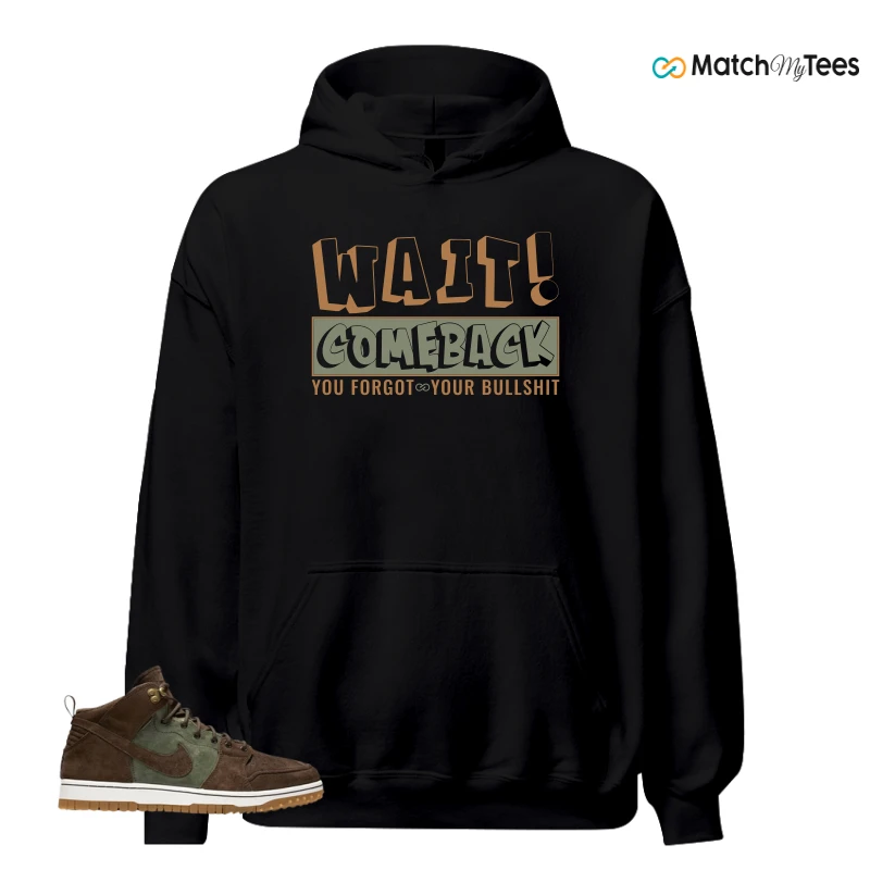 NIKE DUNK CMFT WB ARMY OLIVE SNEAKER Matching Tees hoodie