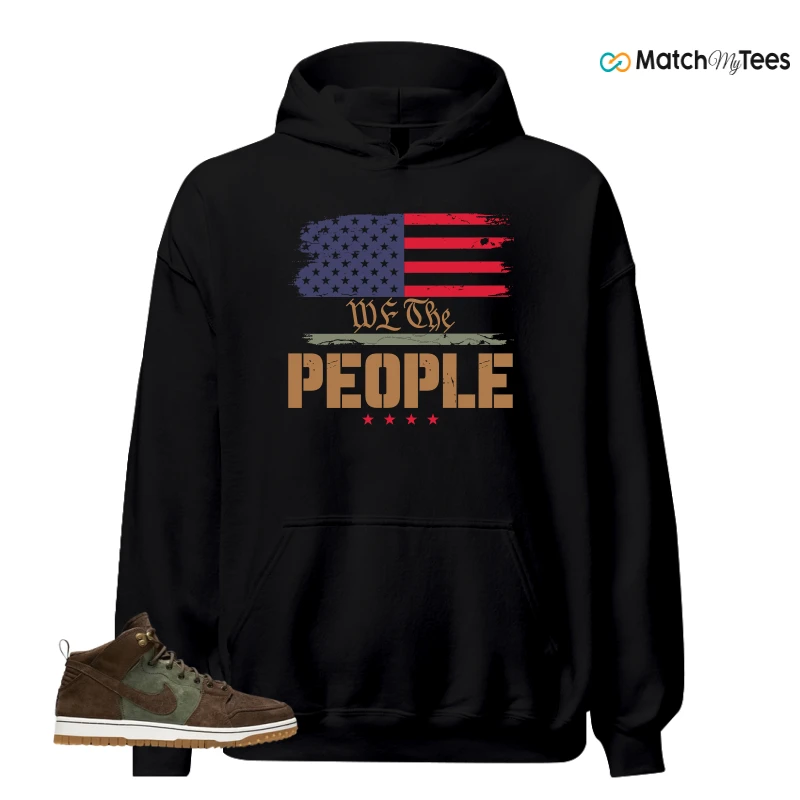 NIKE DUNK CMFT WB ARMY OLIVE SNEAKER Matching Tees hoodie