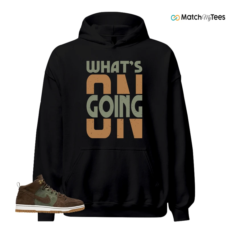 NIKE DUNK CMFT WB ARMY OLIVE SNEAKER Matching Tees hoodie