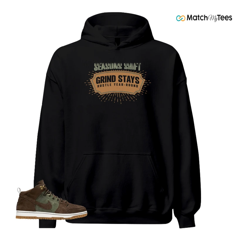 NIKE DUNK CMFT WB ARMY OLIVE SNEAKER Matching Tees hoodie
