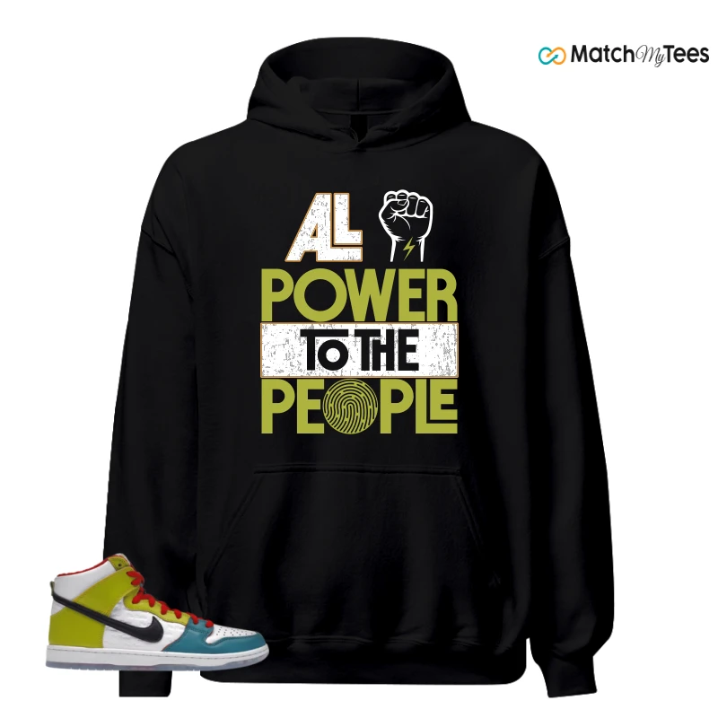 NIKE DUNK HIGH PRO FROSKATE ALL LOVE SNEAKER Matching Tees hoodie