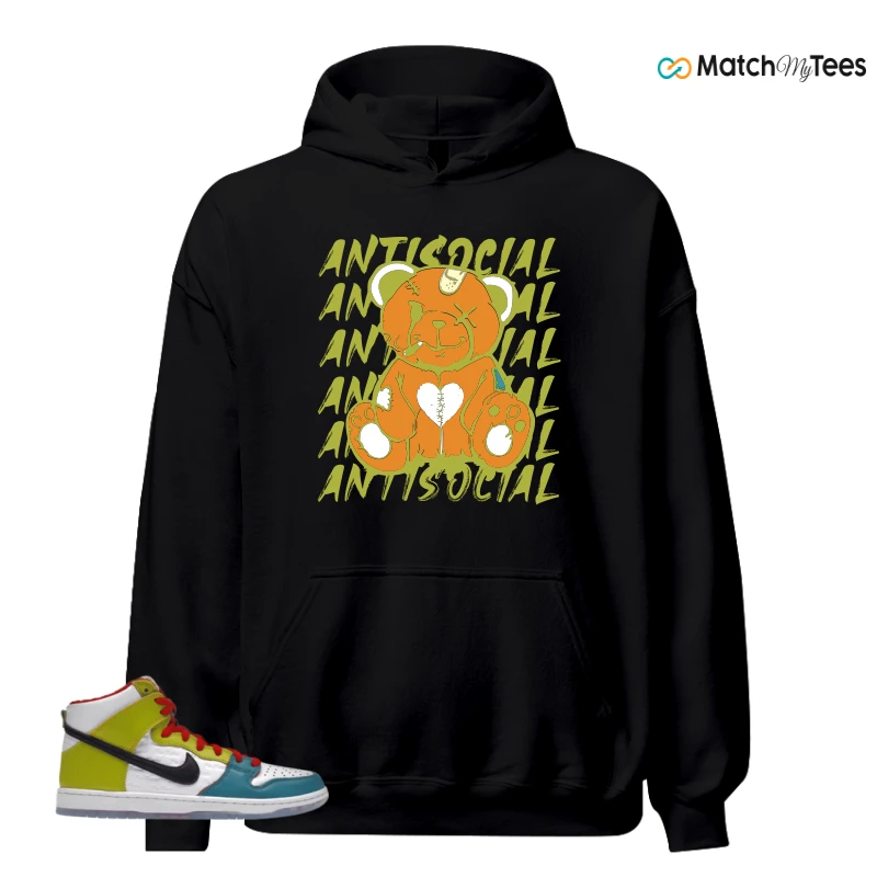 NIKE DUNK HIGH PRO FROSKATE ALL LOVE SNEAKER Matching Tees hoodie