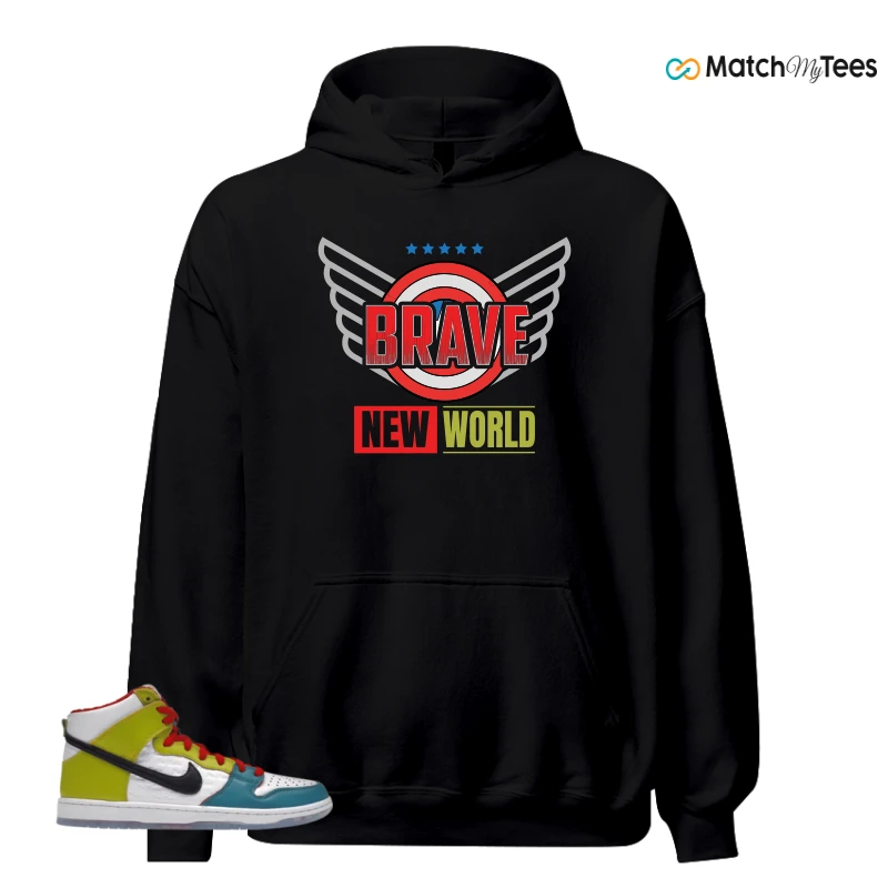 NIKE DUNK HIGH PRO FROSKATE ALL LOVE SNEAKER Matching Tees hoodie