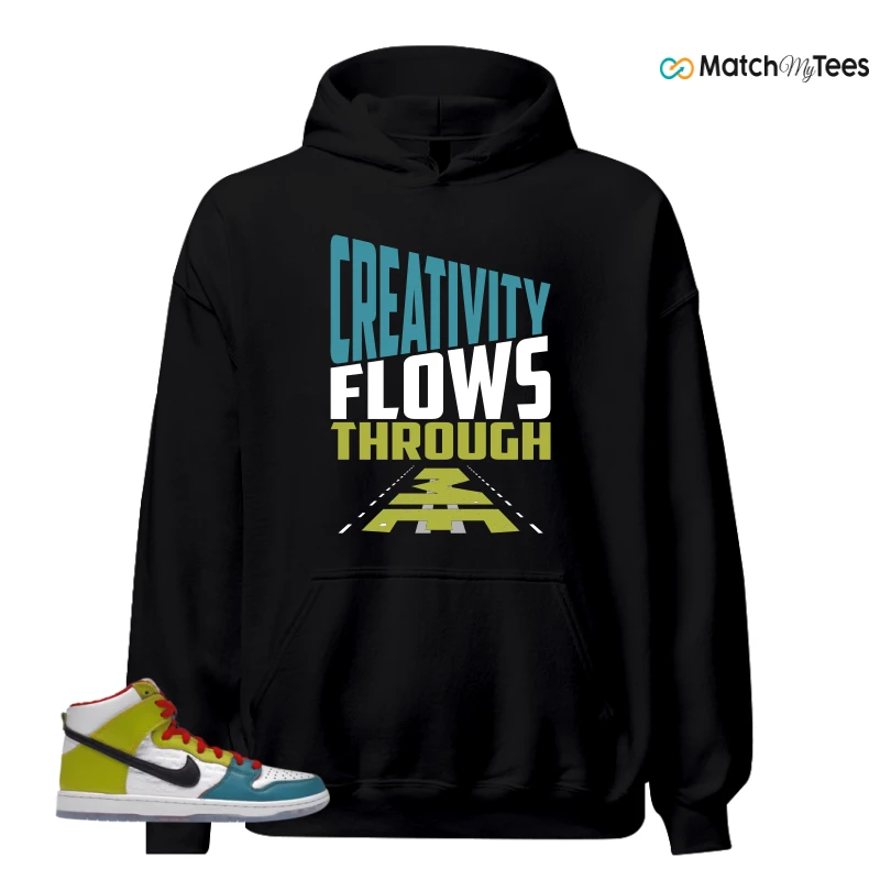 NIKE DUNK HIGH PRO FROSKATE ALL LOVE SNEAKER Matching Tees hoodie