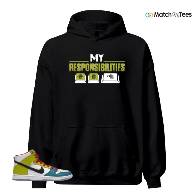 NIKE DUNK HIGH PRO FROSKATE ALL LOVE SNEAKER Matching Tees hoodie