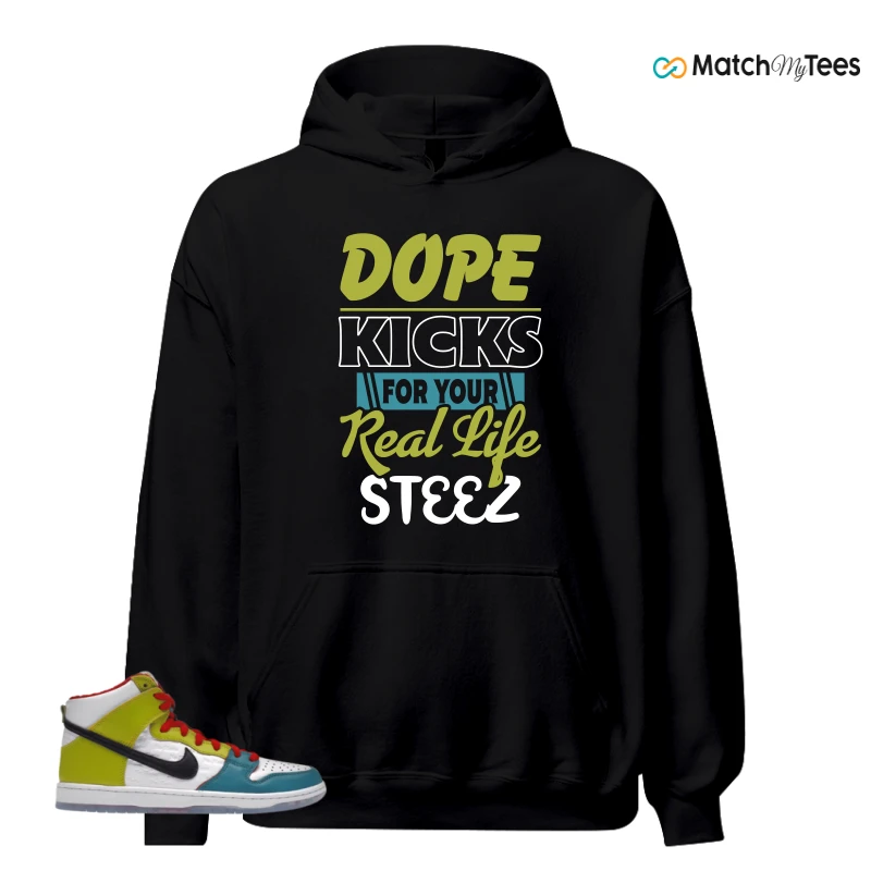 NIKE DUNK HIGH PRO FROSKATE ALL LOVE SNEAKER Matching Tees hoodie